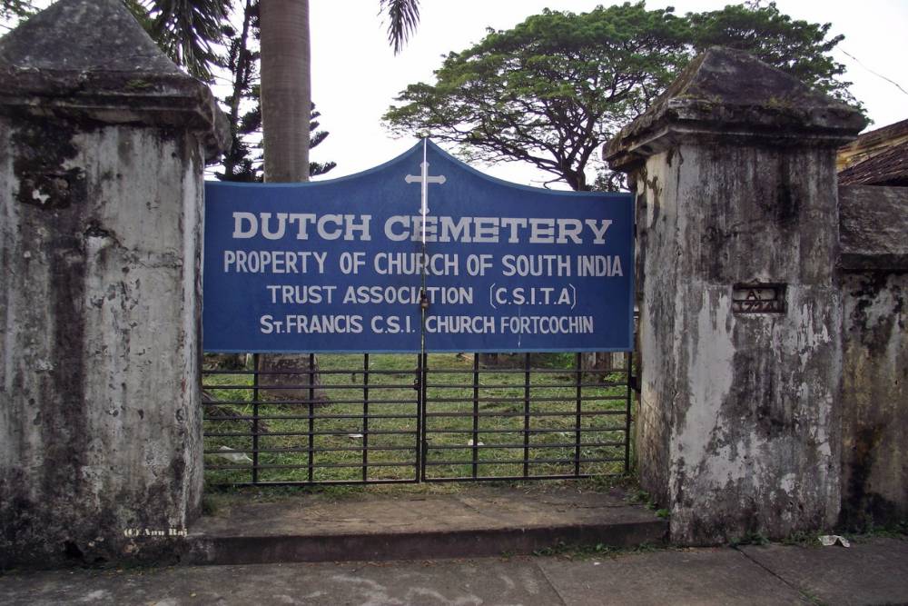 Dutch Cemetery in Fort Kochi